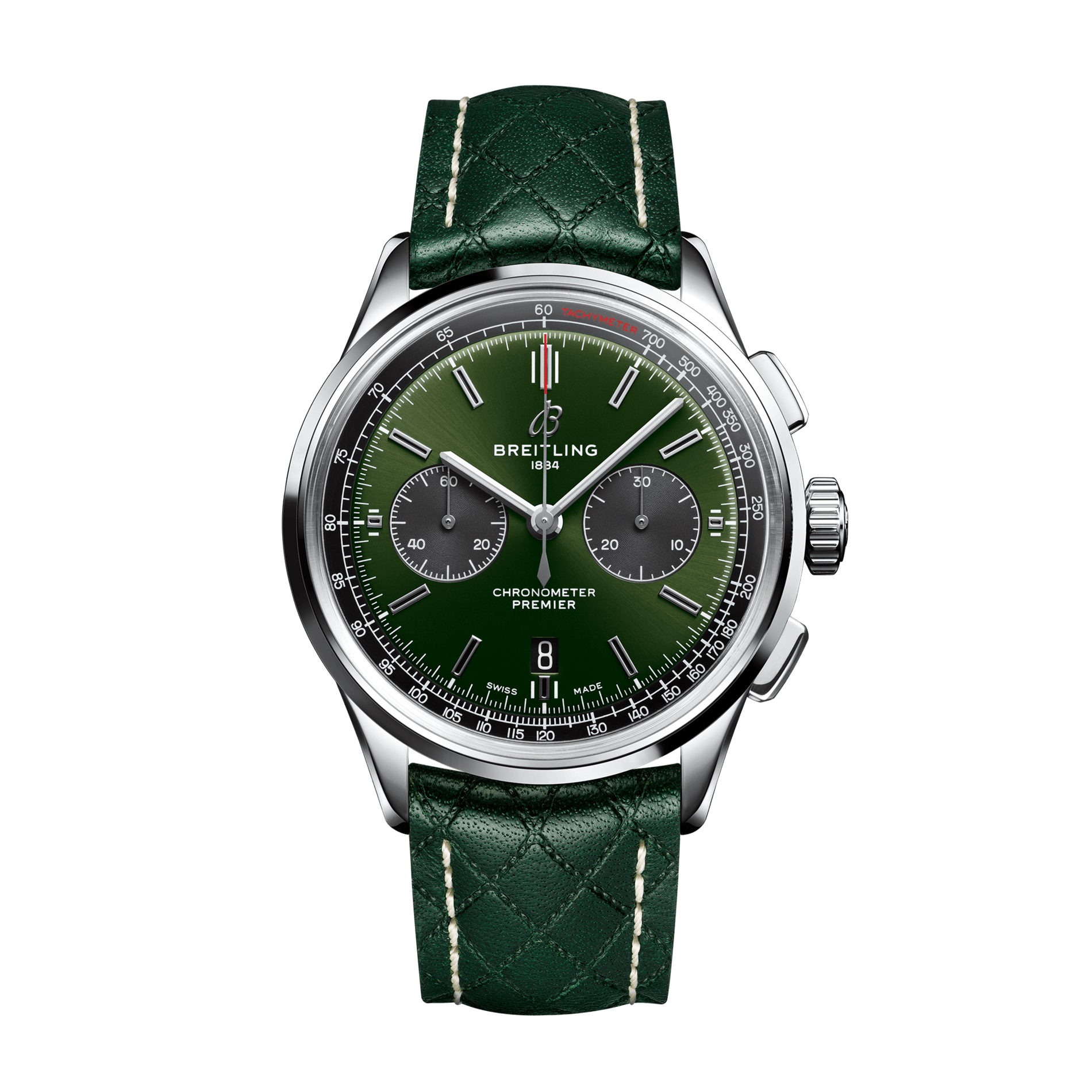 Montaña Perceptible Conmoción Reloj Breitling Premier B01 Chronograph 42 Bentley British Racing Green -  AB0118A11L1X1 - Amaya Joyeros
