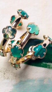 Nuevos tonos verdes. La misma esencia libre. Figlia dei Fiori celebra el amor por la naturaleza, la ligereza del ser y una belleza que fluye entre la libertad y la sofisticación.
---------------------------------
New green shades. Same free soul. Figlia dei Fiori celebrates love for nature, lightness of being, and a beauty that flows between freedom and sophistication.

#PasqualeBruni #FigliaDeiFioriPB #AmayaJoyeros #altajoyería #joyasalicante