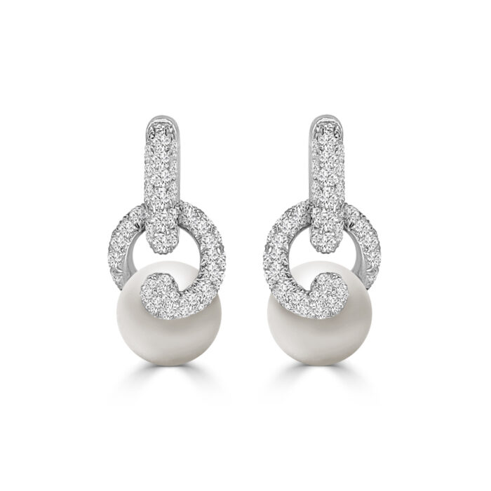 Mikimoto - Pendientes Twist