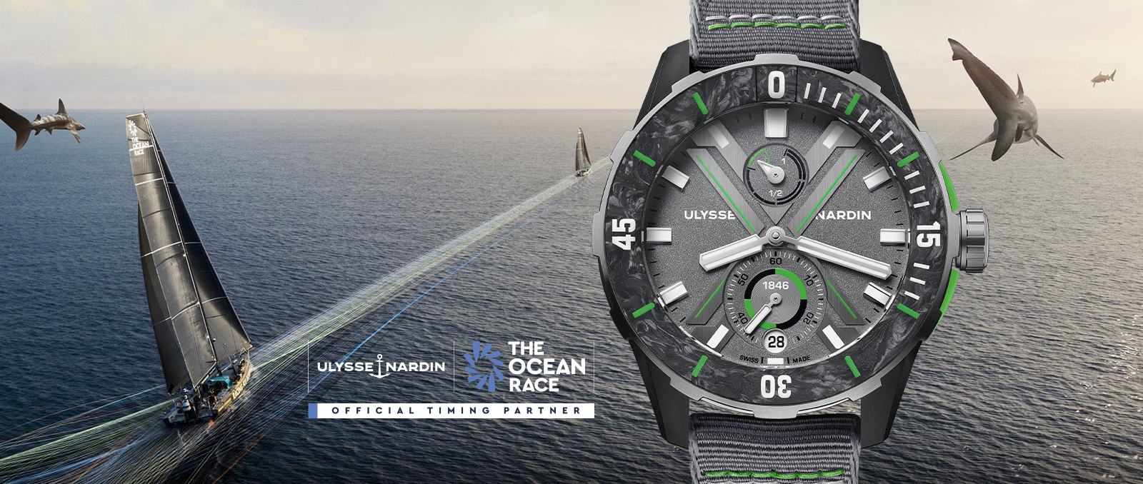 Ulysse Nardin / Diver X The Ocean Race 44mm