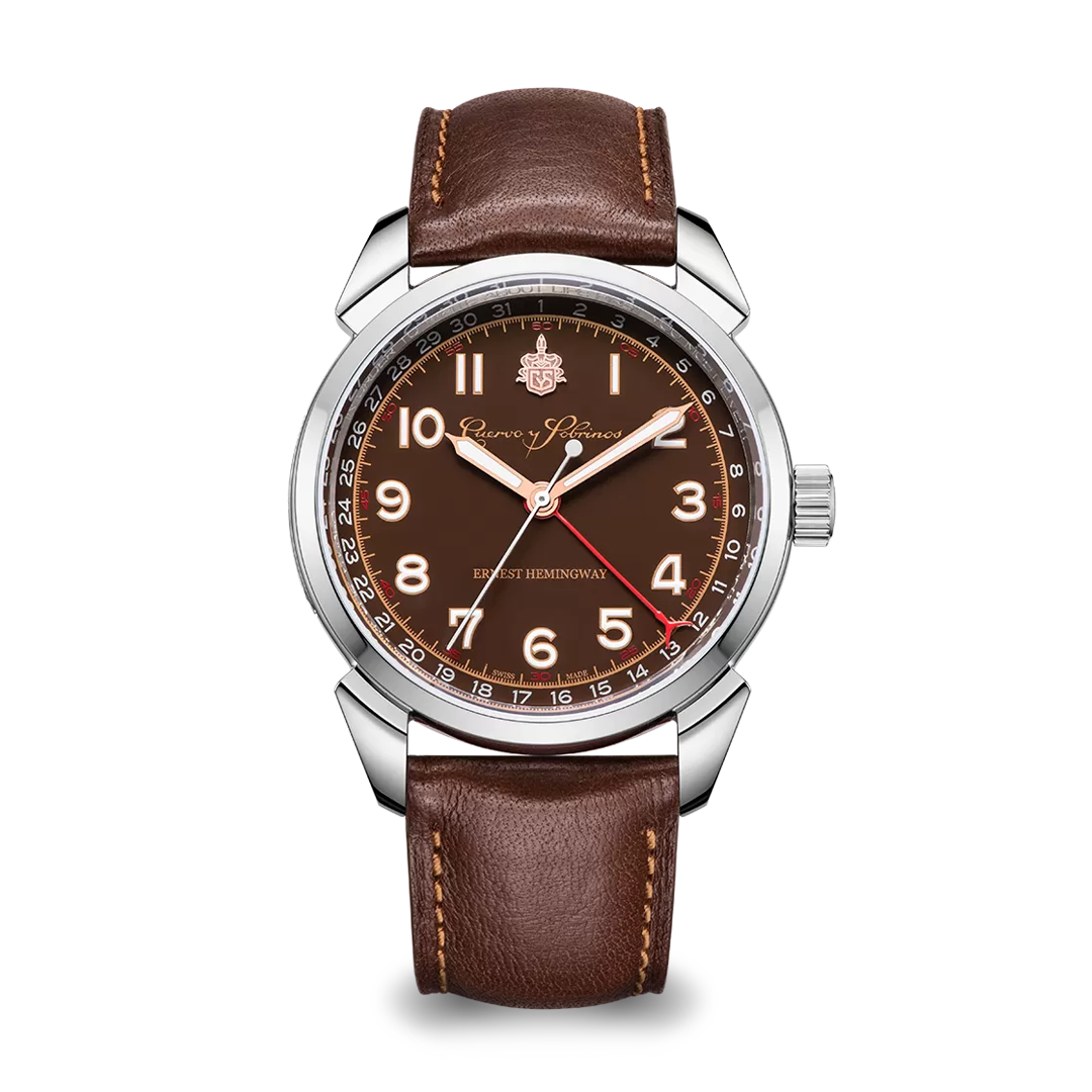 Cuervo y Sobrinos - Historiador Hemingway Icónico 40mm Cuervo y Sobrinos - Historiador Hemingway Icónico 40mm