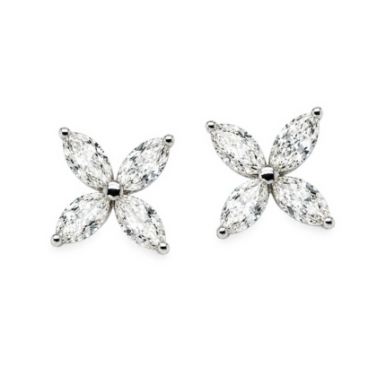 AMAYA - Pendientes Diamante Flor