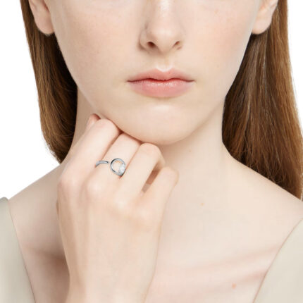 GUCCI - Anillo Horsebit con diamantes