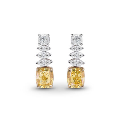 AMAYA - Pendientes Colgantes Fancy Diamonds