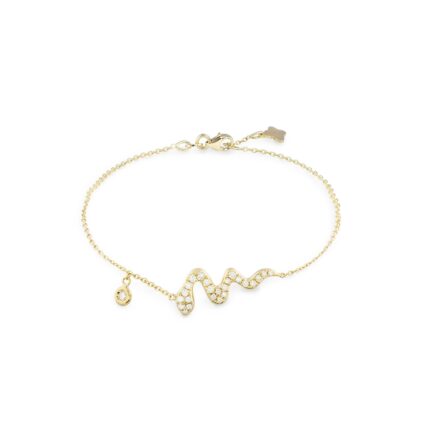 Amaya - Pulsera Oro Amarillo y Brillantes