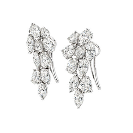 AMAYA - Pendientes Colgantes en Oro con Diamantes
