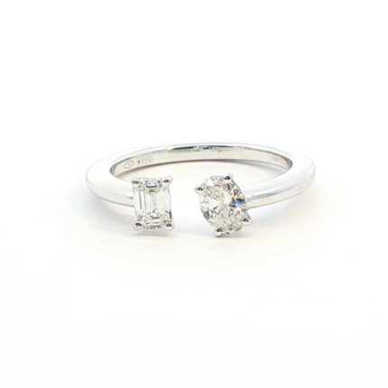 AMAYA - Anillos Tu y Yo “Tui et Moi” con Diamantes