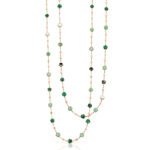 Pasquale Bruni - Collar Figlia dei Fiori Sautoir Green