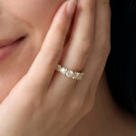 AMAYA - Anillo Compromiso Diamantes Fancy Amarillos