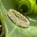 AMAYA - Anillo Compromiso Diamantes Fancy Amarillos