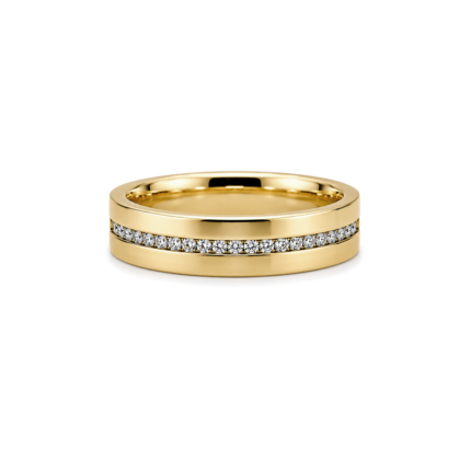 CHRISTIAN BAUER - Alianza de Oro con Diamantes