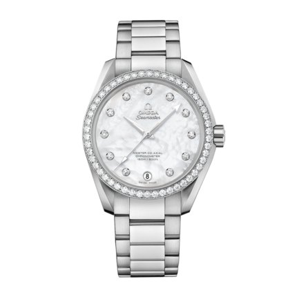OMEGA - Aqua Terra 150M Bisel Diamantes 38mm