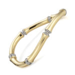 GUCCI - Brazalete Bamboo con Diamantes